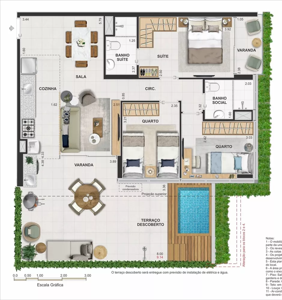 Apartamento, 2 quartos, 60 m² - Foto 50