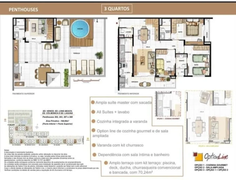 Cobertura, 3 quartos, 168 m² - Foto 28
