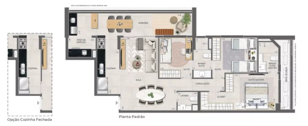 Cobertura, 3 quartos, 243 m² - Foto 20