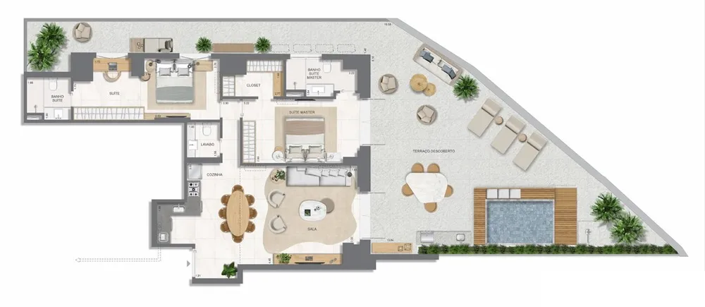Apartamento, 4 quartos, 211 m² - Foto 167