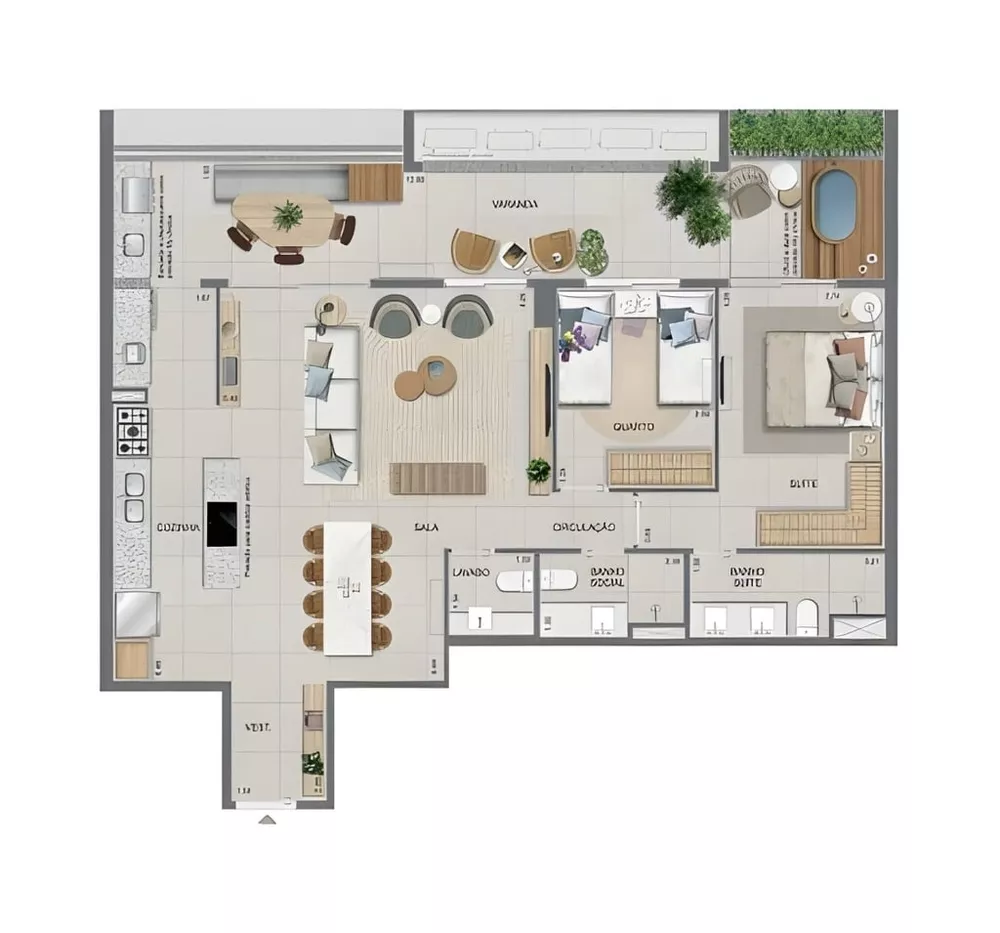 Apartamento, 4 quartos, 208 m² - Foto 10
