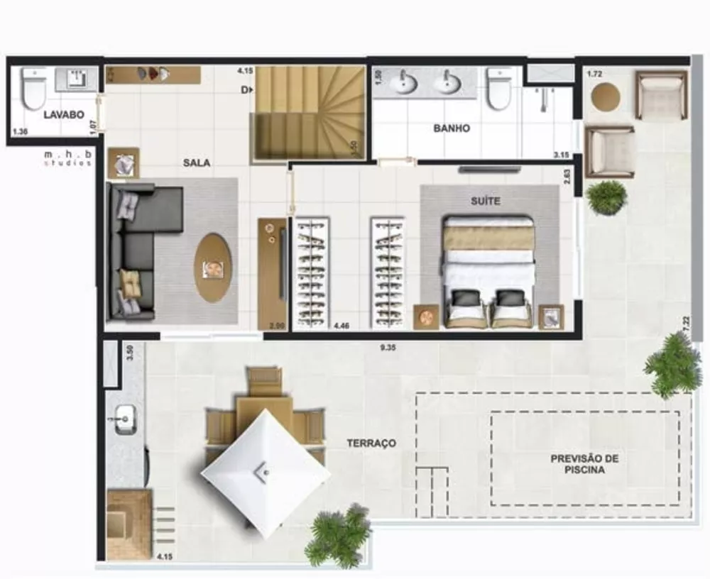 Apartamento, 2 quartos, 62 m² - Foto 28