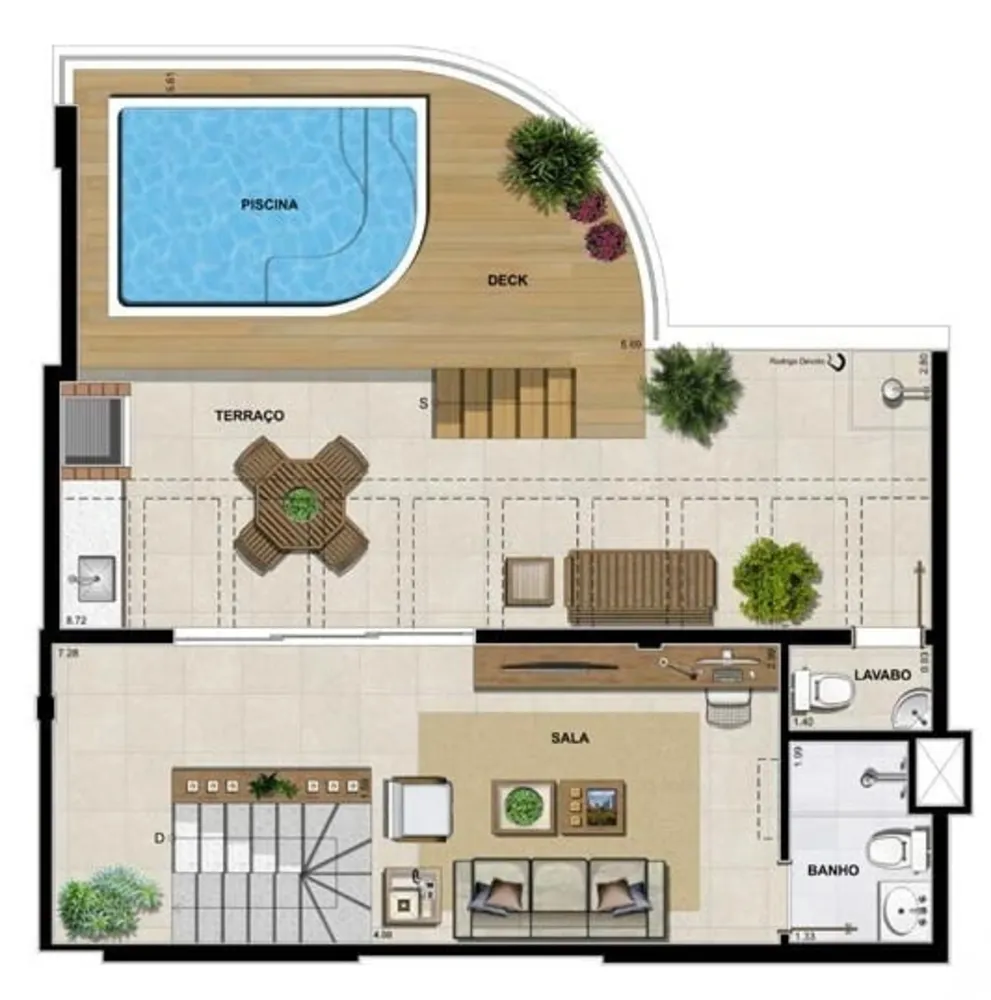 Cobertura, 4 quartos, 260 m² - Foto 32