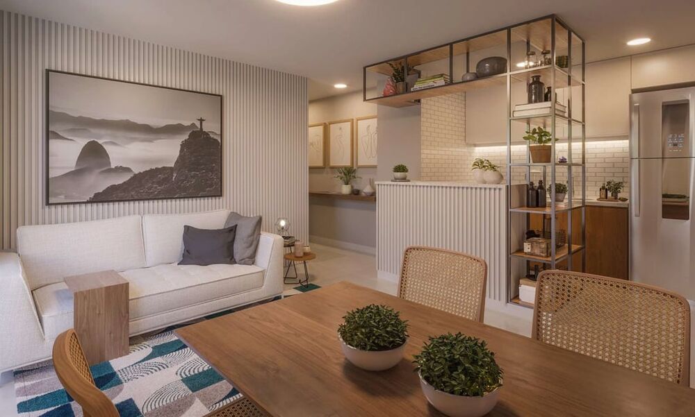 Apartamento à venda com 1 quarto, 35m² - Foto 1
