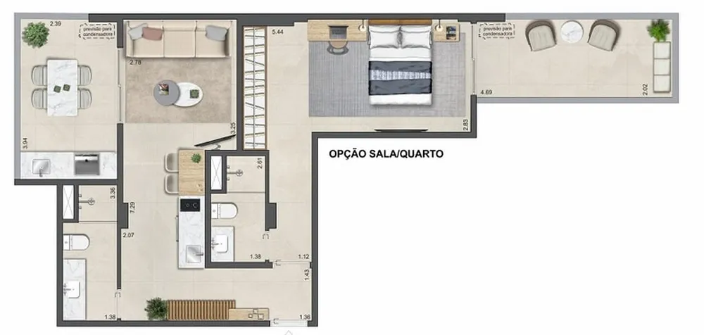 Apartamento, 2 quartos, 77 m² - Foto 16