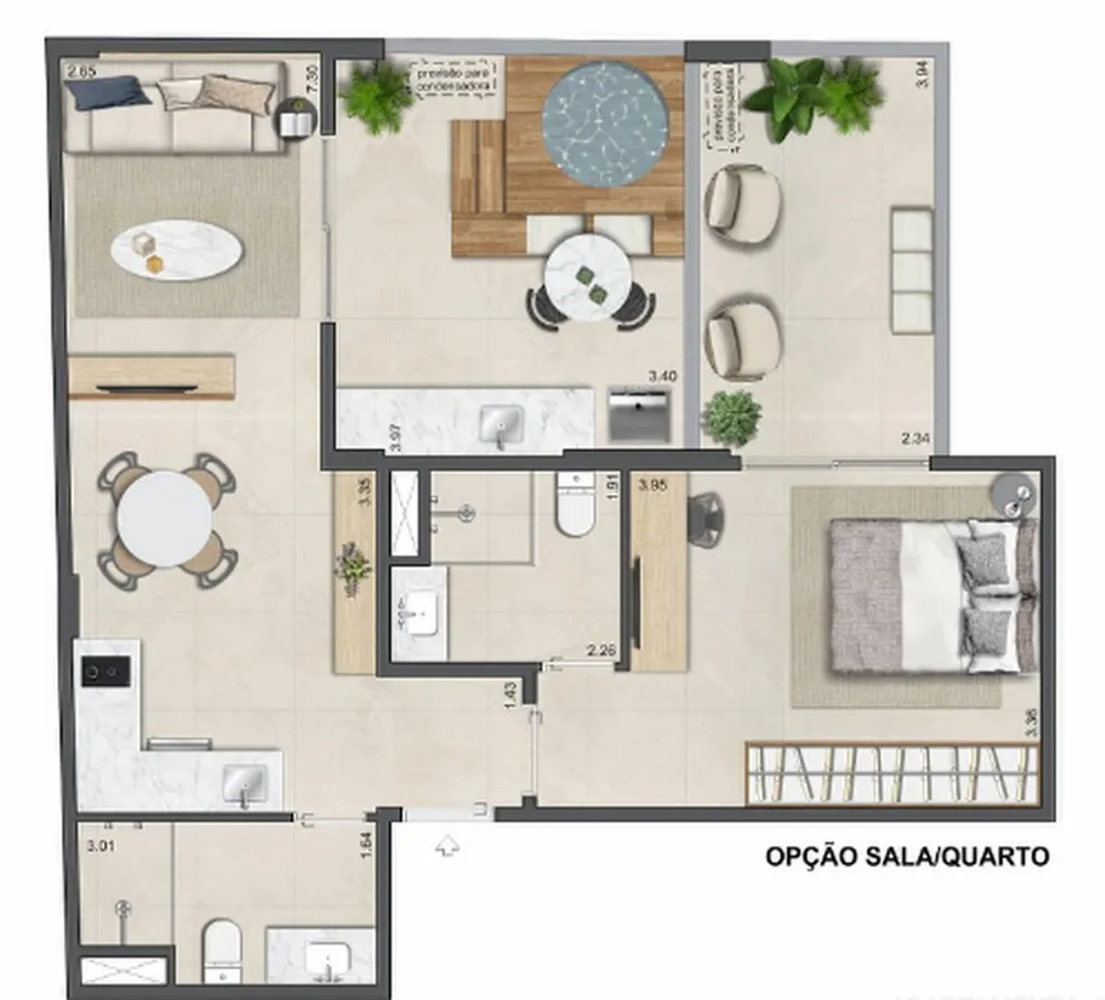 Apartamento, 2 quartos, 77 m² - Foto 5