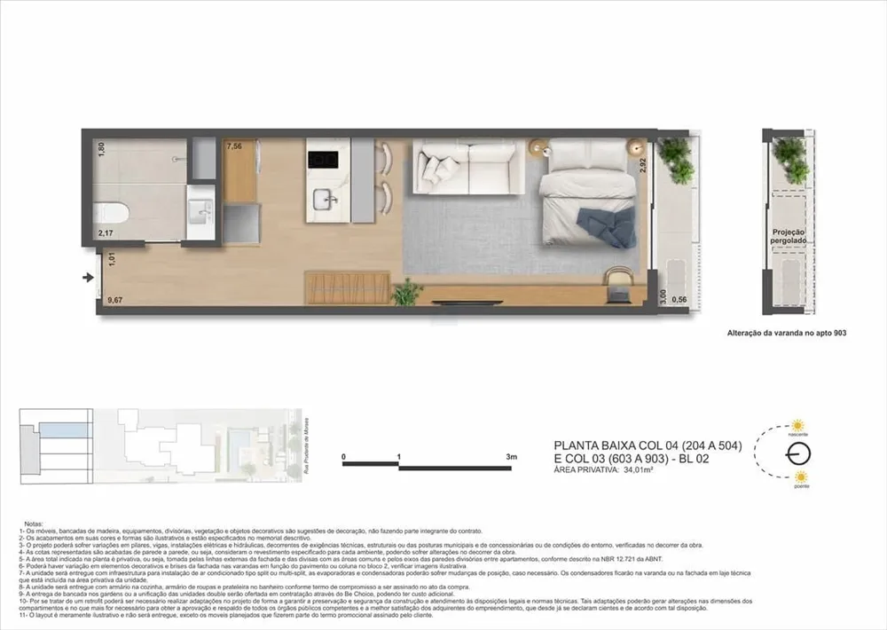 Apartamento, 1 quarto, 48 m² - Foto 51