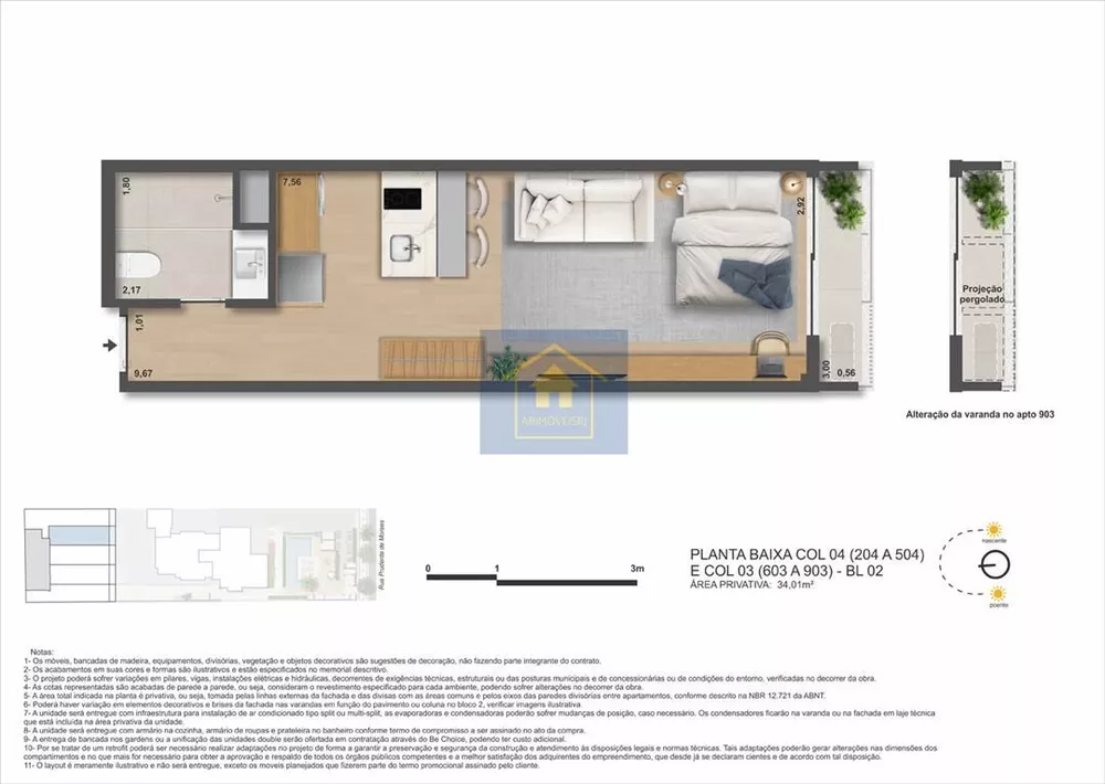 Apartamento, 1 quarto, 48 m² - Foto 17