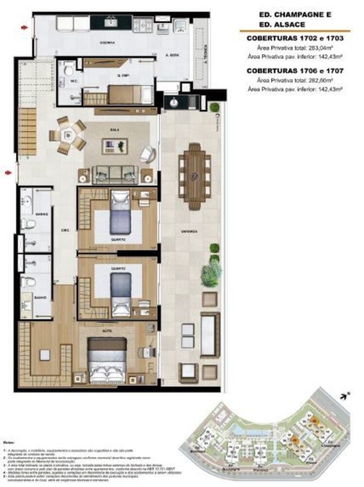 Cobertura à venda com 5 quartos, 325m² - Foto 13