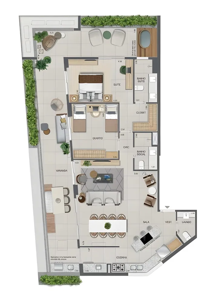 Apartamento, 4 quartos, 208 m² - Foto 26