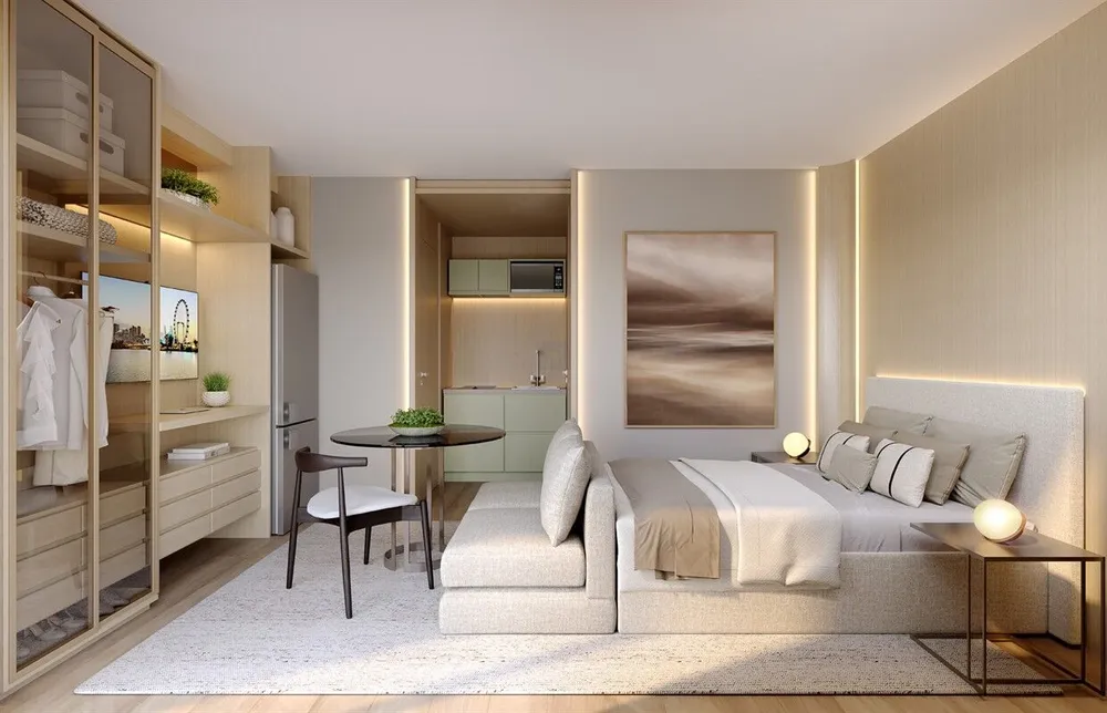 Apartamento, 1 quarto, 24 m² - Foto 1