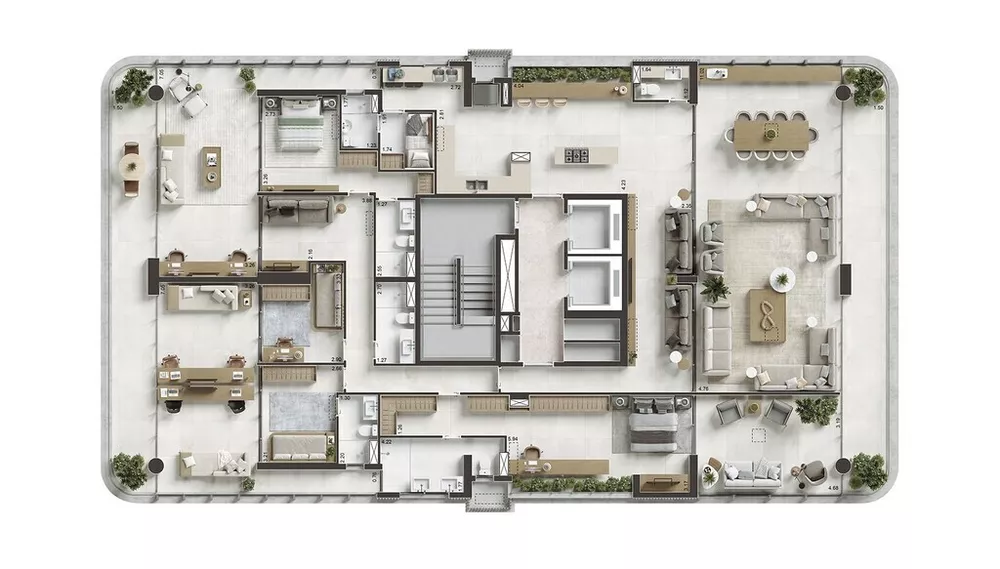Apartamento, 4 quartos, 344 m² - Foto 29