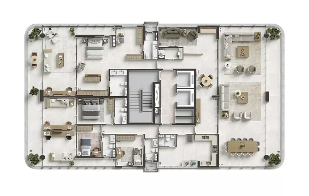 Apartamento, 4 quartos, 344 m² - Foto 30