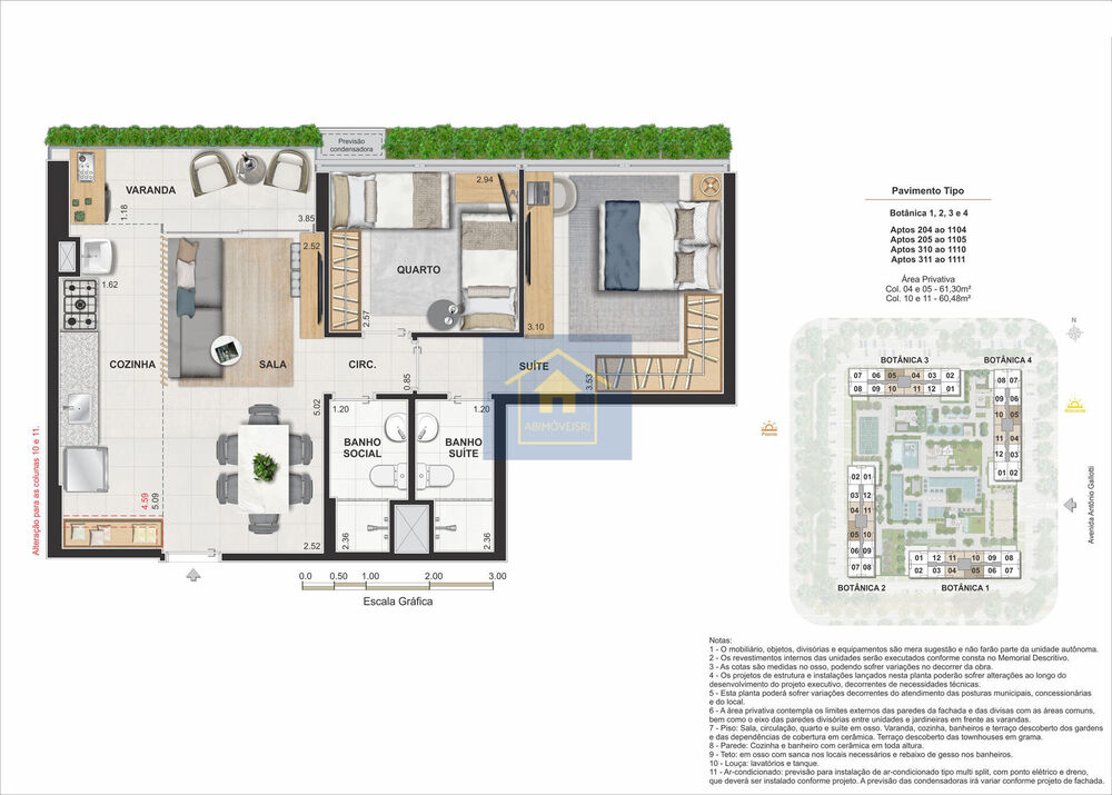 Apartamento, 2 quartos, 61 m² - Foto 17