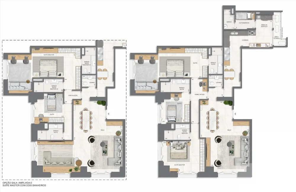 Apartamento, 3 quartos, 131 m² - Foto 153