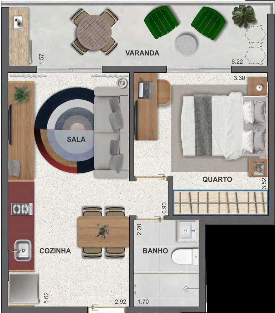 Apartamento, 2 quartos, 66 m² - Foto 21