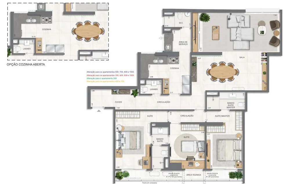 Apartamento, 3 quartos, 131 m² - Foto 45
