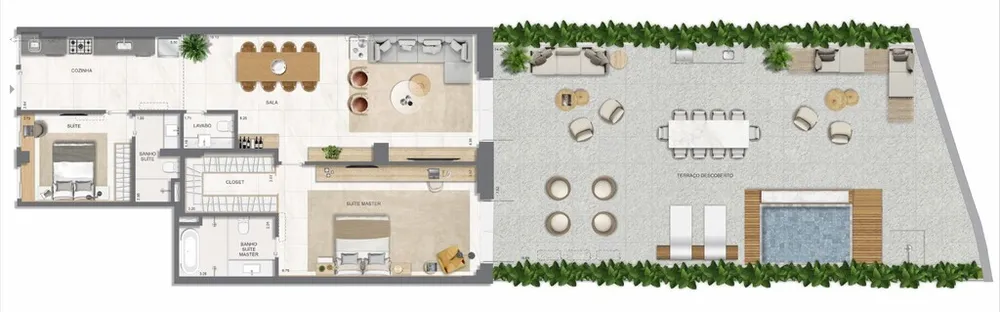 Apartamento, 3 quartos, 131 m² - Foto 84