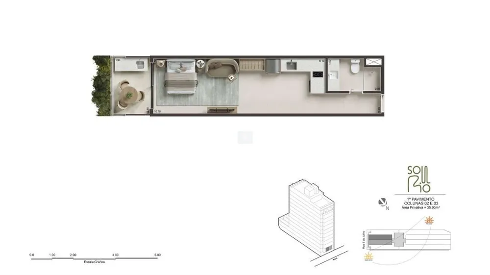 Apartamento, 1 quarto, 35 m² - Foto 26
