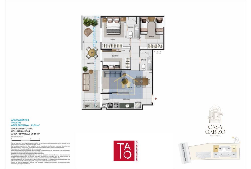 Apartamento, 2 quartos, 58 m² - Foto 17