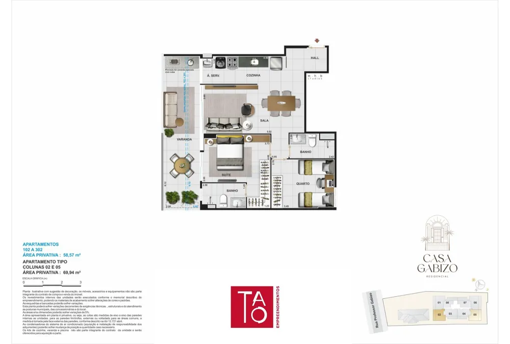 Apartamento, 2 quartos, 58 m² - Foto 40