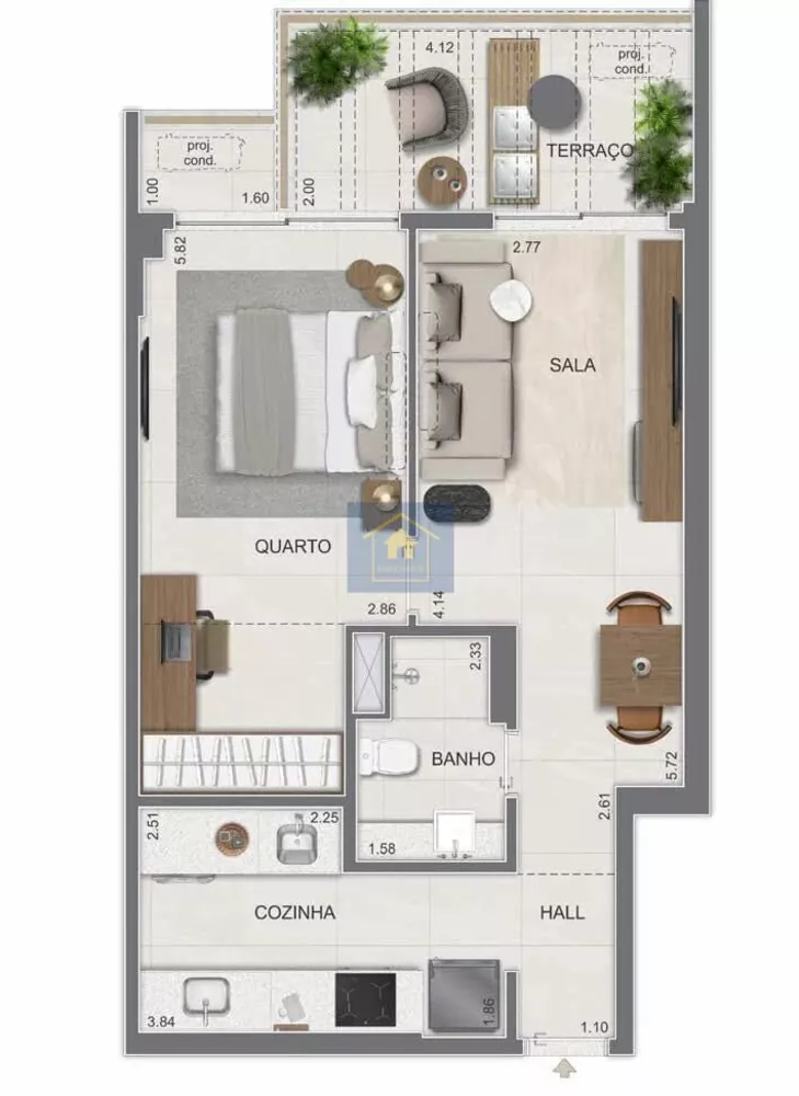 Apartamento, 2 quartos, 75 m² - Foto 10