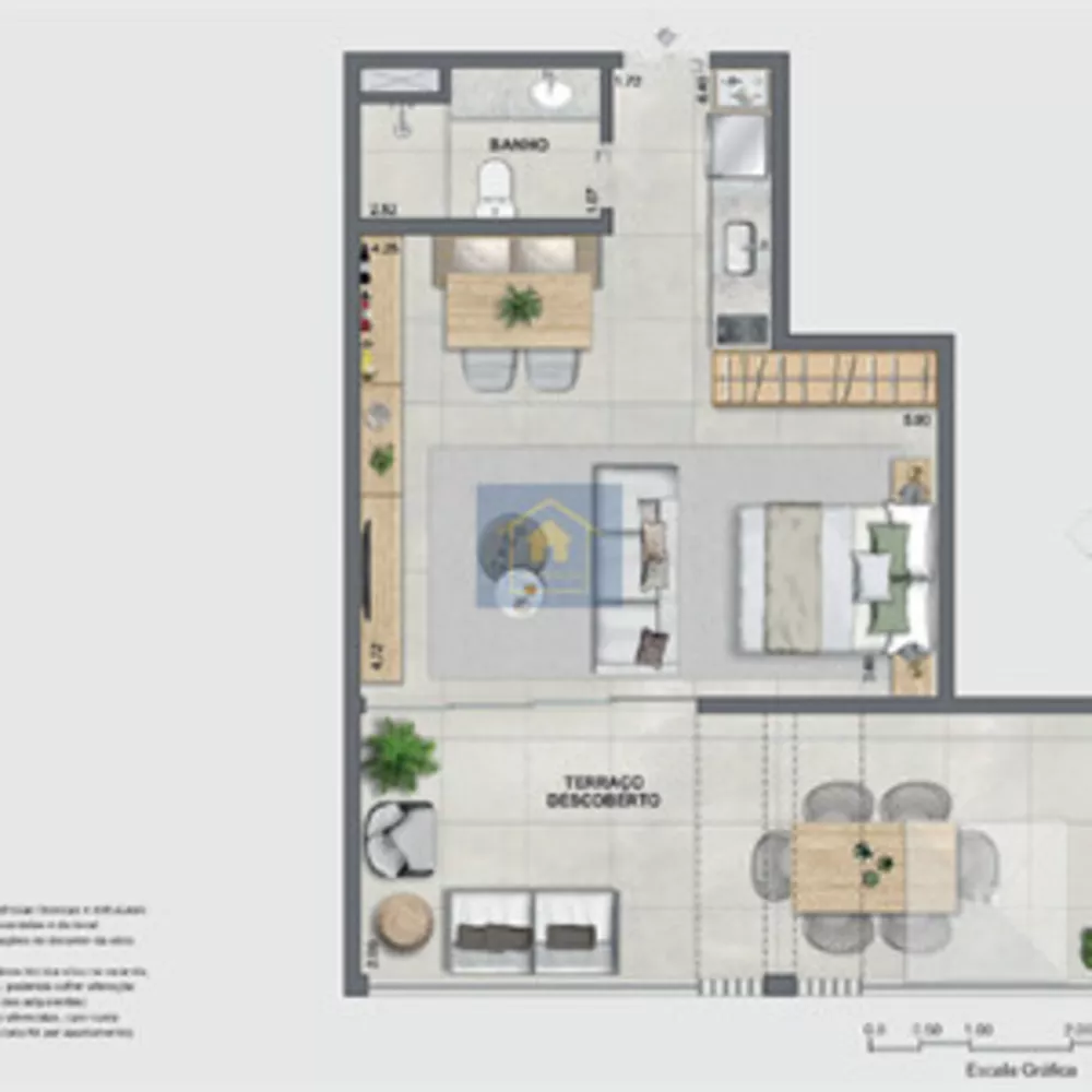 Apartamento, 1 quarto, 39 m² - Foto 29