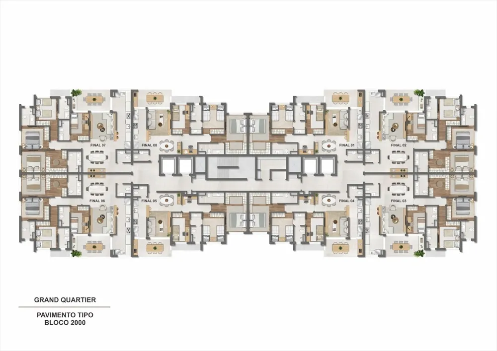 Apartamento, 2 quartos, 69 m² - Foto 124