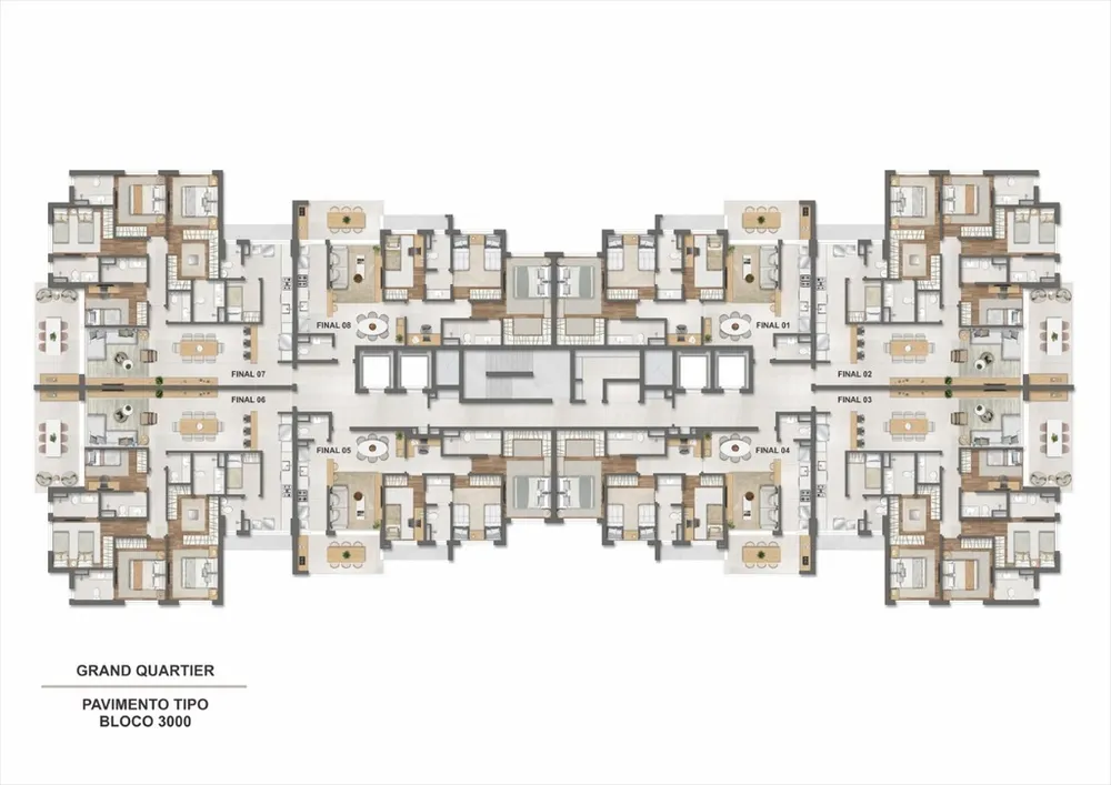 Apartamento, 2 quartos, 69 m² - Foto 126