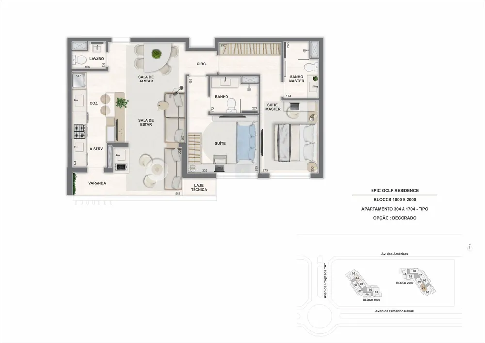 Apartamento, 2 quartos, 78 m² - Foto 101