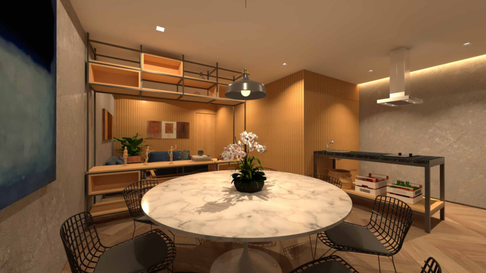 Apartamento à venda com 1 quarto, 48m² - Foto 6