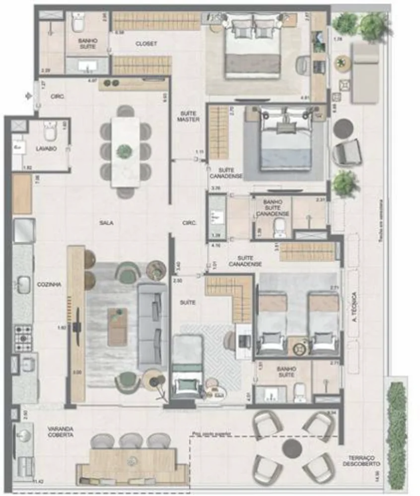 Apartamento, 2 quartos, 77 m² - Foto 68