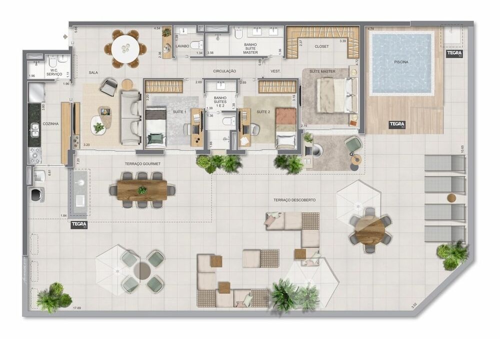 Apartamento, 4 quartos, 170 m² - Foto 38