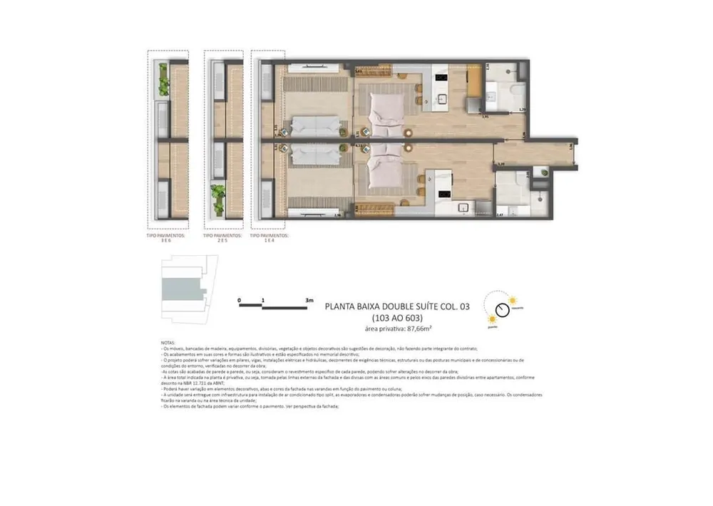 Apartamento, 1 quarto, 43 m² - Foto 50