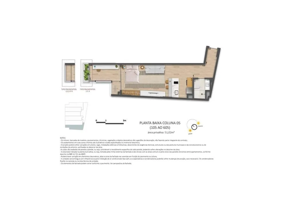 Apartamento, 1 quarto, 43 m² - Foto 56