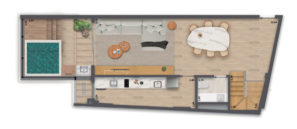 Apartamento, 1 quarto, 43 m² - Foto 10
