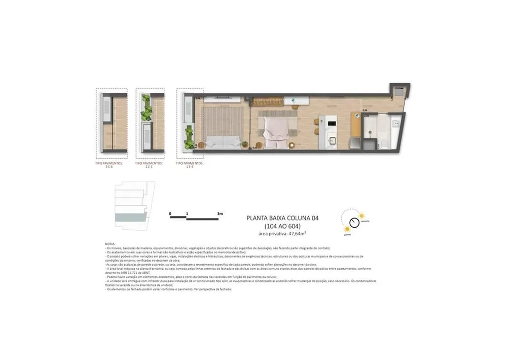 Apartamento, 1 quarto, 43 m² - Foto 54