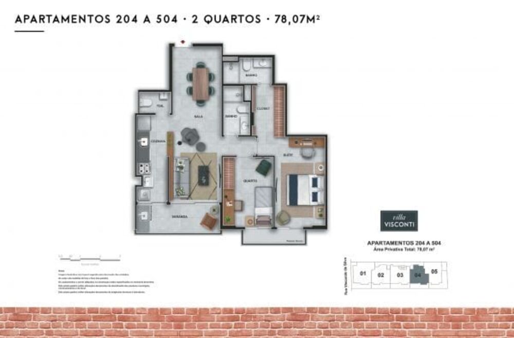 Apartamento, 2 quartos, 84 m² - Foto 19