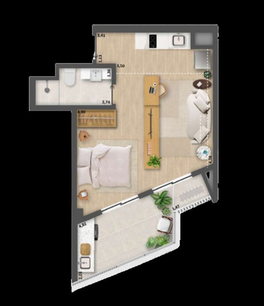Apartamento, 3 quartos, 92 m² - Foto 4