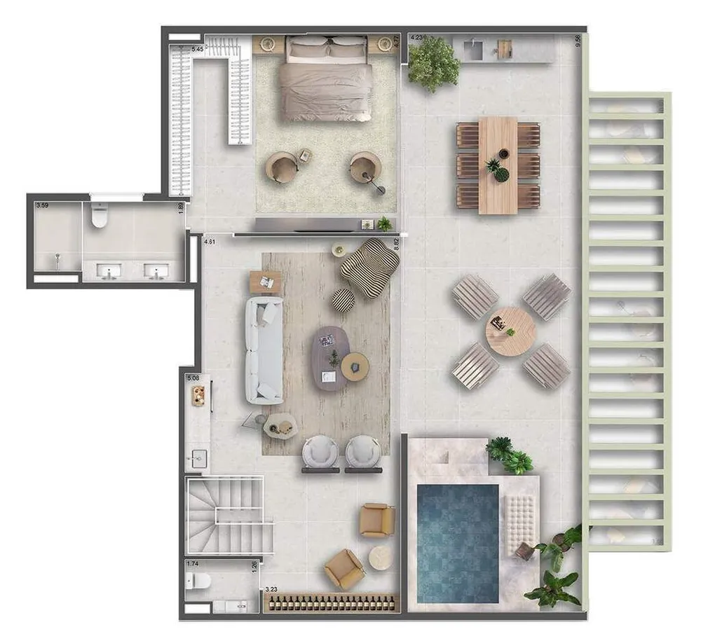 Apartamento, 3 quartos, 166 m² - Foto 22