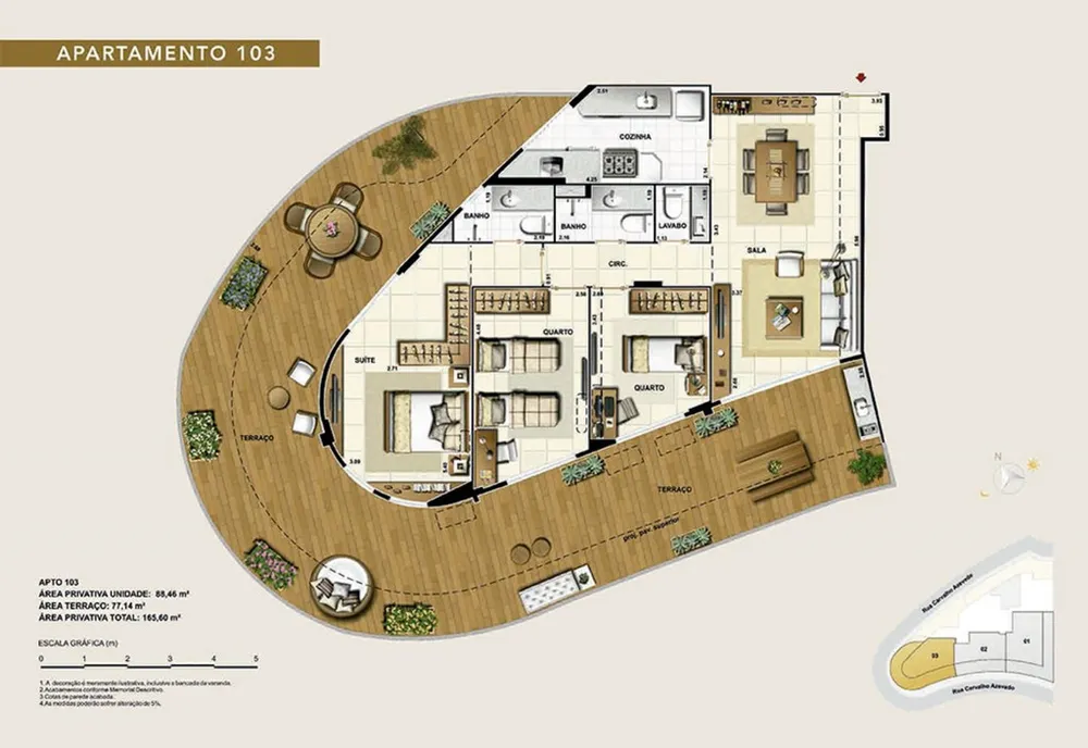 Apartamento, 2 quartos, 117 m² - Foto 52