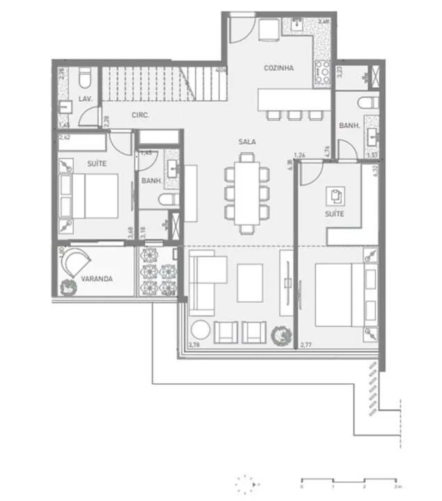 Apartamento, 3 quartos, 125 m² - Foto 14