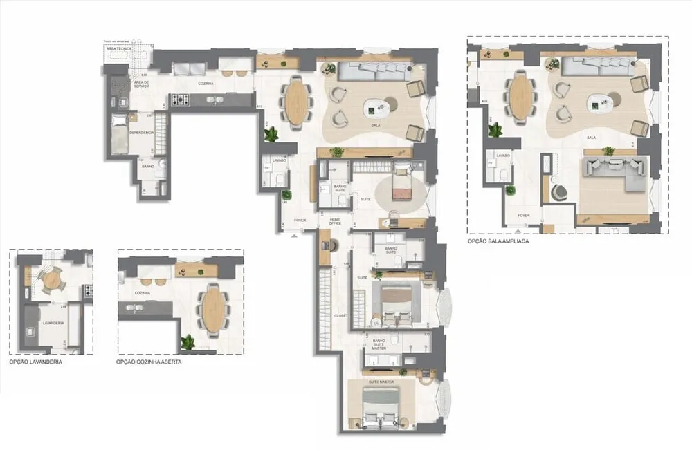 Apartamento, 4 quartos, 211 m² - Foto 49