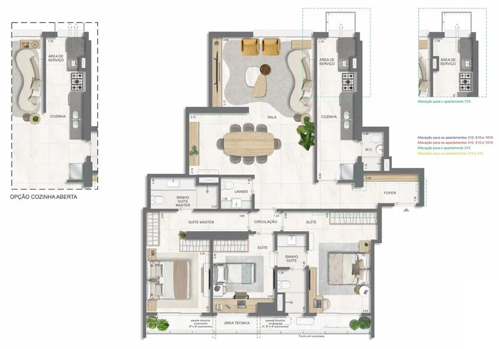 Apartamento, 4 quartos, 211 m² - Foto 44