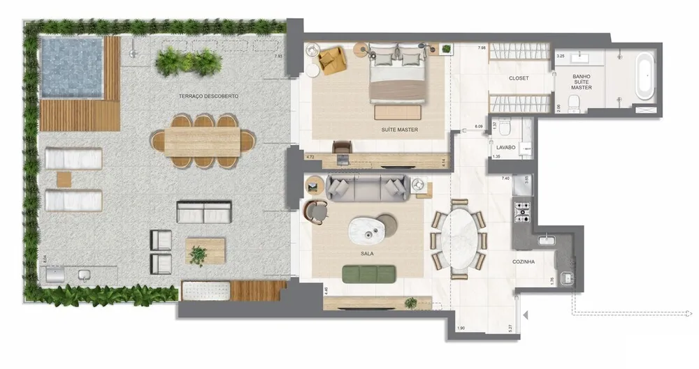 Apartamento, 4 quartos, 211 m² - Foto 56