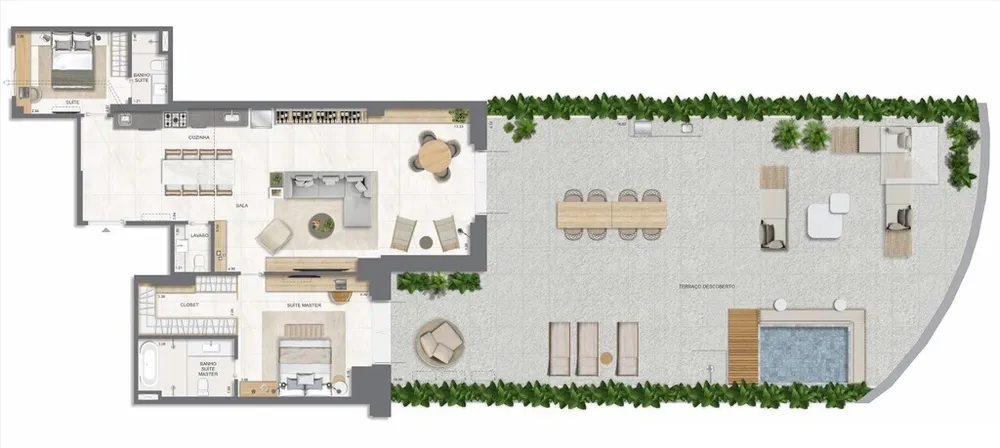 Apartamento, 4 quartos, 211 m² - Foto 85