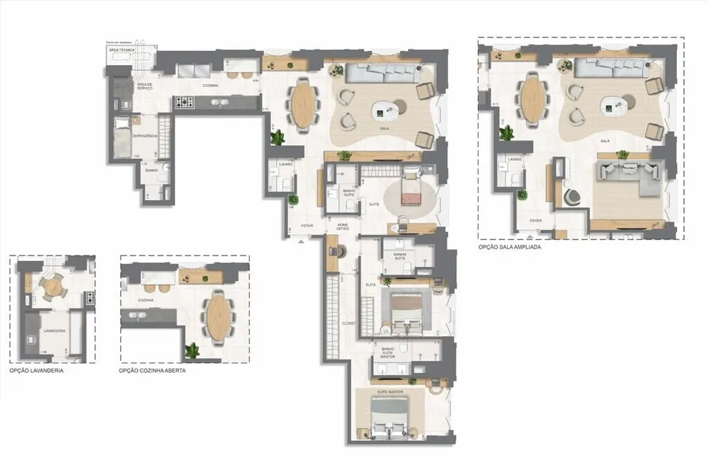 Apartamento, 4 quartos, 211 m² - Foto 48