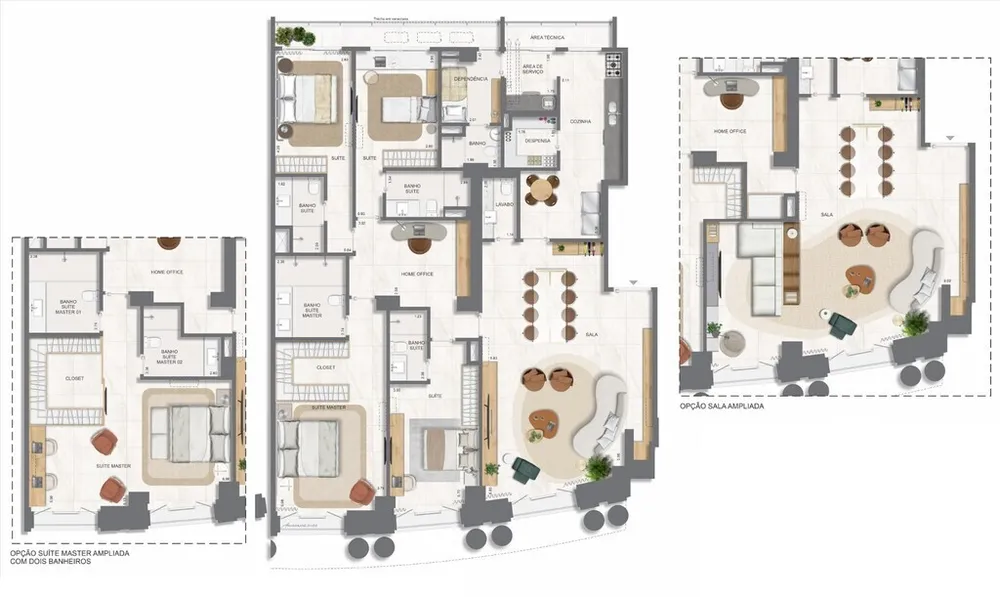 Apartamento, 4 quartos, 211 m² - Foto 79