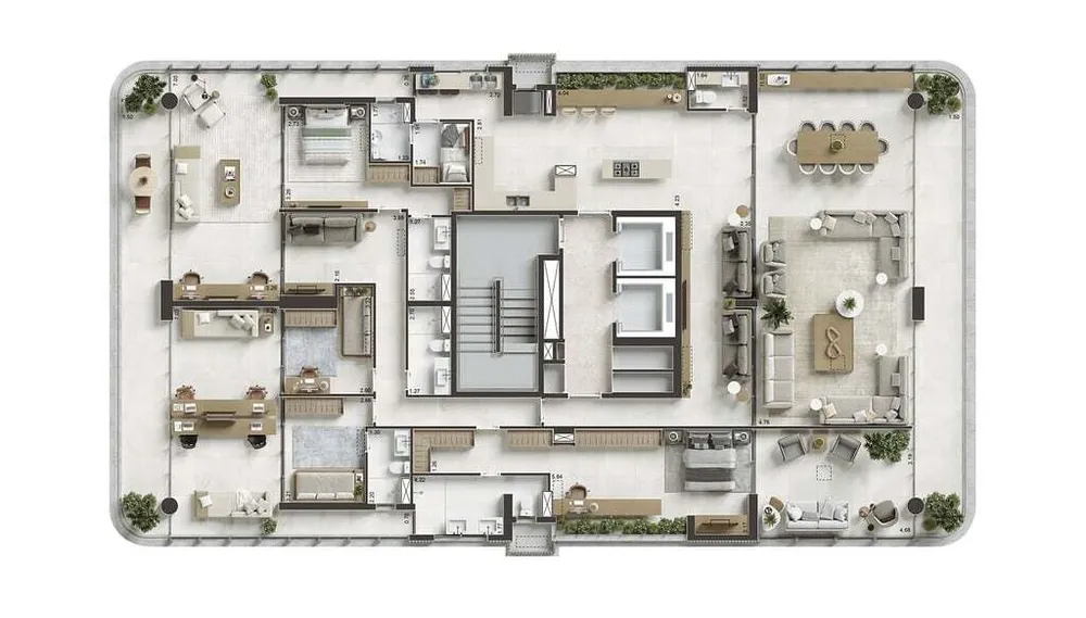 Apartamento, 3 quartos, 172 m² - Foto 43