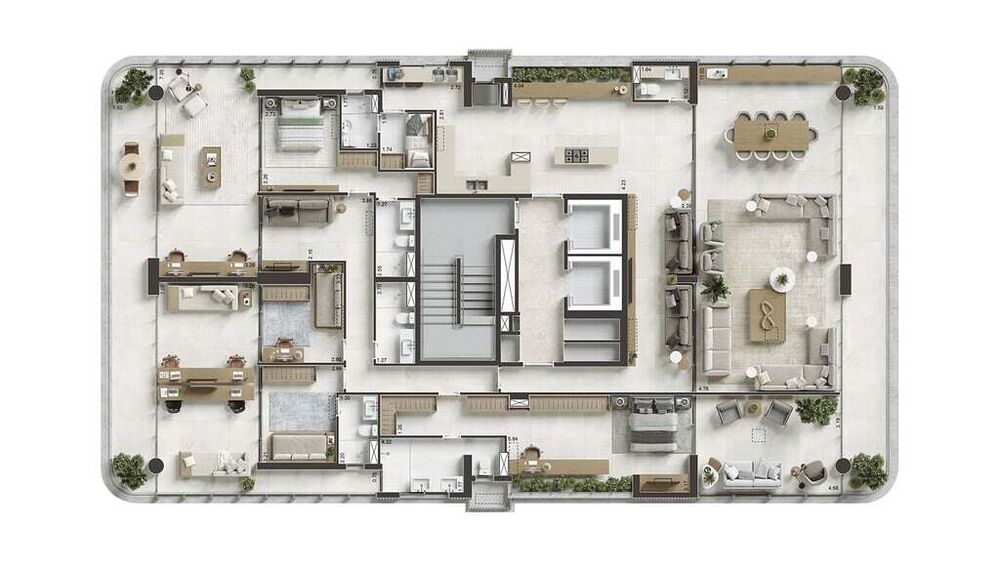 Apartamento à venda com 3 quartos, 172m² - Foto 16